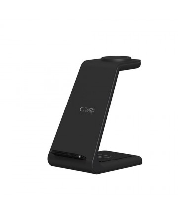 Tech-Protect QI15W-A36 3in1 Charging Station for Apple - Black