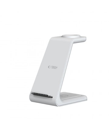 Tech-Protect QI15W-A36 3in1 Charging Station for Apple - White