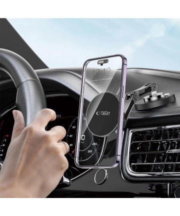 Tech-Protect N57 Magnetic MagSafe Car/Desk Mount - Black
