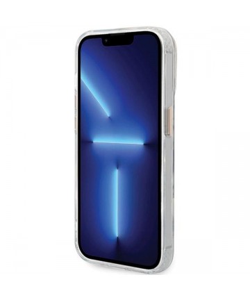 Guess Metal Outline MagSafe case for iPhone 15 Pro - gold