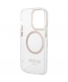 Guess Metal Outline MagSafe case for iPhone 15 Pro - gold