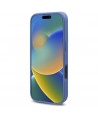 Guess 4G Flowers Print MagSafe case for iPhone 16 Pro - blue