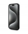 Karl Lagerfeld 3D Rubber Signature Case for iPhone 15 Pro - Black
