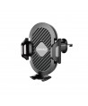 Dudao F2+ smartphone holder for air vent, clamp - black