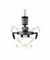 Dudao F2+ smartphone holder for air vent, clamp - black