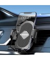 Dudao F2+ smartphone holder for air vent, clamp - black