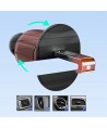Dudao F2+ smartphone holder for air vent, clamp - black