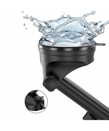 Dudao F5N+ smartphone holder with suction cup, gravity - black