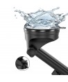 Dudao F5N+ smartphone holder with suction cup, gravity - black
