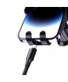 Dudao F5N+ smartphone holder with suction cup, gravity - black