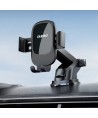 Dudao F5N+ smartphone holder with suction cup, gravity - black