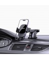 Dudao F5N+ smartphone holder with suction cup, gravity - black
