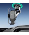 Dudao F5N+ smartphone holder with suction cup, gravity - black