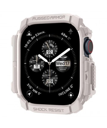 Spigen Rugged Armor Strap for Apple Watch 10 46mm - Beige