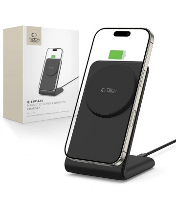 Tech-Protect QI15W-A38 MagSafe Wireless Charger - Black