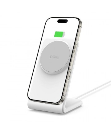 Tech-Protect QI15W-A38 MagSafe Wireless Charger - White