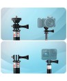 Tech-Protect GA100 Monopad & Selfie Stick for GoPro / DJI - Black