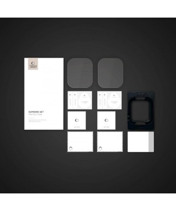 Tech-Protect Supreme Hydrogel Film Set 2-pack for Apple Watch 10 42 mm - transparent