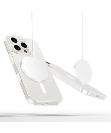 Tech-Protect Flexair Hybrid CC Magsafe iPhone 16 Pro Max Case - Clear