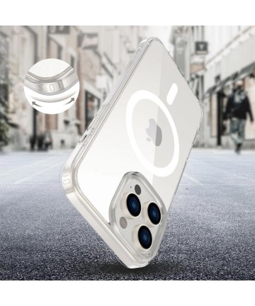 Tech-Protect Flexair Hybrid CC Magsafe iPhone 16 Pro Max Case - Clear