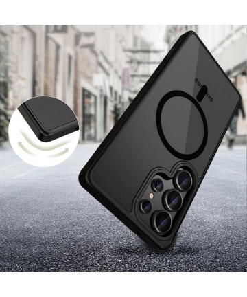 Tech-Protect MagMat MagSafe Case for Samsung Galaxy S25 Ultra - Black
