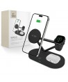 Tech-Protect QI15W-A41 3in1 Wireless Charger with MagSafe for Apple Devices - Black