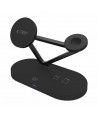 Tech-Protect QI15W-A41 3in1 Wireless Charger with MagSafe for Apple Devices - Black
