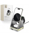 Tech-Protect QI15W-A43 3in1 Wireless Charger with MagSafe for Apple Devices - Black
