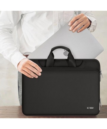 15-16 Tech-Protect Pocket Laptop Bag - Black