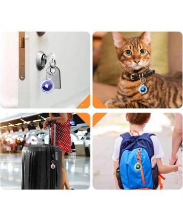 Tech-Protect Icon 4-pack Case for Apple AirTag - Transparent
