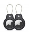 Tech-Protect Rough Vein 2-pack case for Apple AirTag - black