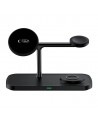 Tech-Protect QI15W-A45 3in1 Wireless Charger with MagSafe for Apple Devices - Black