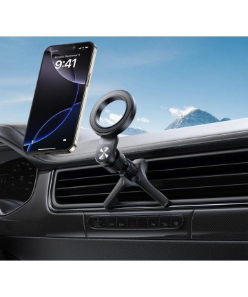 Tech-Protect N53 Car Air Vent Holder with MagSafe Rings - Black