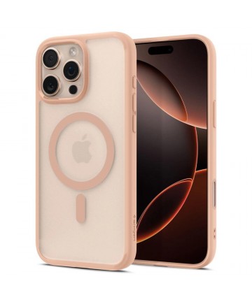 Spigen Ultra Hybrid ”T” Magsafe iPhone 16 Pro Case - Pink
