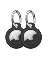 Tech-Protect Rough 2-pack case for Apple AirTag - black