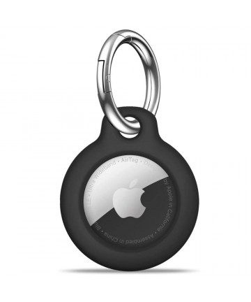 Tech-Protect Rough 2-pack case for Apple AirTag - black