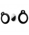 Tech-Protect Rough 2-pack case for Apple AirTag - black