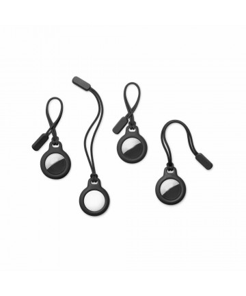 Tech-Protect Rough 2-pack case for Apple AirTag - black