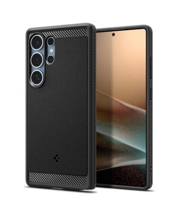 Spigen Rugged Armor Mag Case for Samsung Galaxy S25 Ultra - Black