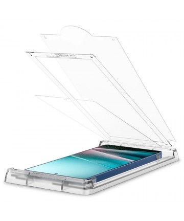 Spigen Elite Shield EZ FIT Hybrid Glass for Samsung Galaxy S25 Ultra - Transparent