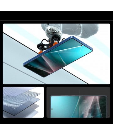 Spigen Elite Shield EZ FIT Hybrid Glass for Samsung Galaxy S25 Ultra - Transparent