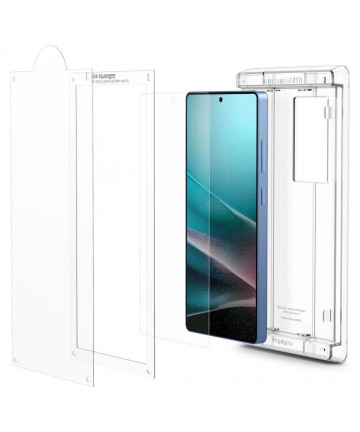 Spigen Elite Shield EZ FIT Hybrid Glass for Samsung Galaxy S25 Ultra - Transparent