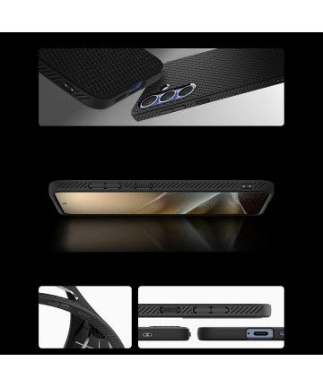 Spigen Liquid Air Case for Samsung Galaxy S25+ - Matte Black