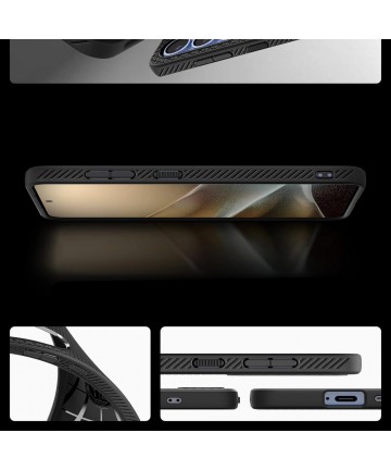 Spigen Liquid Air Case for Samsung Galaxy S25 - Matte Black