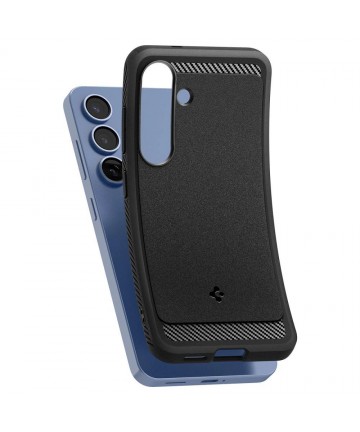 Spigen Rugged Armor Mag MagSafe Case for Samsung Galaxy S25 - Matte Black