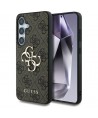 Guess Big 4G Logo Classic Logo Case for Samsung Galaxy S25 Plus Brown