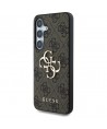 Guess Big 4G Logo Classic Logo Case for Samsung Galaxy S25 Plus Brown