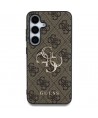 Guess Big 4G Logo Classic Logo Case for Samsung Galaxy S25 Plus Brown