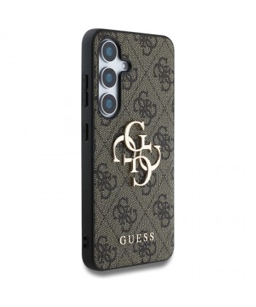 Guess Big 4G Logo Classic Logo Case for Samsung Galaxy S25 Plus Brown