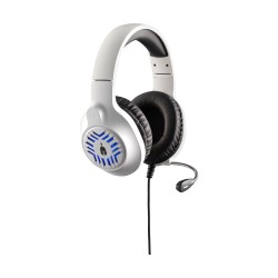 Spartan Gear - Medusa Wired Headset (Compatible with PC,PS4,PS5.XBOX1,XBOX series x/s,Switch) White/Black